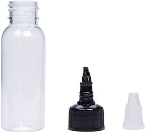 PET Custom Color Screen Printed Hair Oil Dye <b>Paint</b> Nozzle Sauce Squeeze Applicator Beauty Packaging Bottles Twist Dispensing Cap - Product Image 4