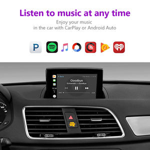 สำหรับออดี้ A1 Q3-2011หุ่นยนต์อินเตอร์เฟสอัตโนมัติถอดรหัสไร้สาย Apple CarPlay มัลติมีเดีย AirPlay Mirror Link <span class=keywords><strong>Youtube</strong></span> - Product Image 4