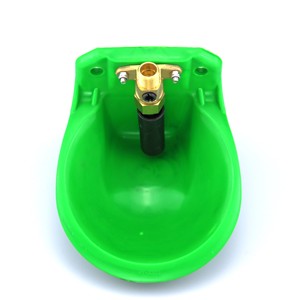 Tự Động Máng Brass Van Nhựa Màu Xanh Lá Cây Cừu Uống Bát Cho Chứng Khoán Nông Nghiệp Yinrun YR-PDB004 3-Năm Bảo Hành Lick Powered - Product Image 2