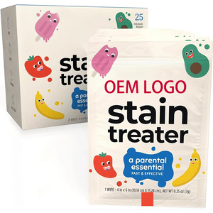 Vente en gros de lingettes nettoyantes pour vêtements, détachant instantané pour tissus, nettoyage à sec, marque privée - Product Image 2