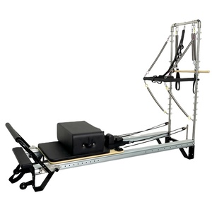 <span class=keywords><strong>Pilates</strong></span> Reformer avec tour en alliage d'aluminium <span class=keywords><strong>Studio</strong></span> <span class=keywords><strong>Pilates</strong></span> <span class=keywords><strong>Yoga</strong></span> Training Home Gym Equipment Fitness Usage - Product Image 1