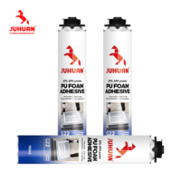 Adhésif en mousse PU JUHUAN G22, colle en mousse à faible expansion pour panneaux d'isolation XPS EPS, isolation thermique des murs extérieurs