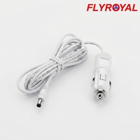 Câble de raccordement personnalisé pour allume-cigare de voiture 12V 24V vers prise mâle DC 5.5x2.1mm, faisceau de câbles électriques