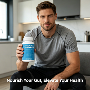 Cápsulas de Butirato de Sodio, Suplemento para la Salud Gastrointestinal, Mejora el Equilibrio Microbiano Intestinal y la Salud Digestiva - Product Image 2