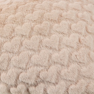 Gối Nhồi Bông Hình Trái Tim 3D Siêu Mềm Lông Thỏ Cuddly Quà Tặng Trang Trí Nhà Cửa Ấm Cúng & Ấm Áp Cho Người Thân Valentine - Product Image 4