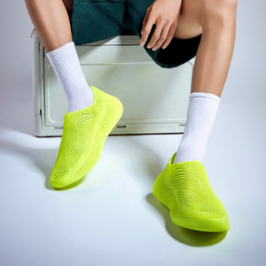 3D Printed Mesh Slip-On Shoes Breathable Lattice <b>Socks</b> Shoes Lightweight Flexible Casual Walking Sneakers for Men <b>Women</b> - Product Image 1