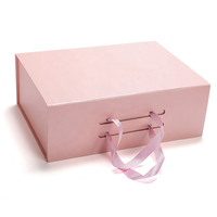 Boîte cadeau pliante avec logo personnalisé boîte cadeau magnétique maman fleur finition aluminium carré gaufrage en papier imprimé à usage industriel mat