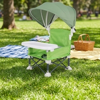 Chaise pliante multifonctionnelle pour enfant, chaise haute portable pour bébé, siège de repas extérieur léger pour voyage transfrontalier, chaise de plage
