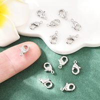 Pandahall SHEGRACE 20 pièces fermoirs mousquetons en laiton plaqué or véritable 18 carats