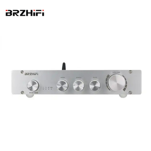Preamplificatore Audio BRZHIFI L1B Puro a 2.0/2.1 Canali con Regolazione Tono Alti e Bassi BT5.0 HIFI - Product Image 2