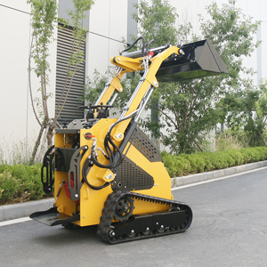 Mini-chargeuse compacte sur chenilles 4x4, homologuée EPA, avec grappin, haute efficacité pour travaux de chantier, petite taille - Product Image 5