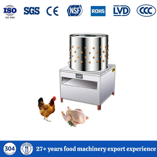 Automatic Chicken Feather Plucking Machine Stainless Steel 220V New Condition for Restaurants and Food Shops Poultry Farming