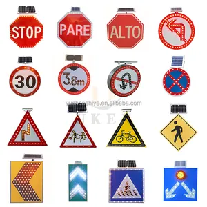 Supplier 24in Solar Power LED Speed Display Sign Board 30in Road Flashing Speed Limit Slow Down Solar Traffic Signs