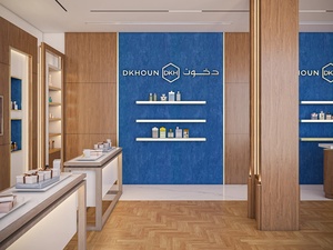 Modern Luxury Store Design for Small Cosmetics Shop for Cosmetics Shelves Sosmetics <b>Showcase</b> Cosmetic Shop Interior Design - Product Image 3