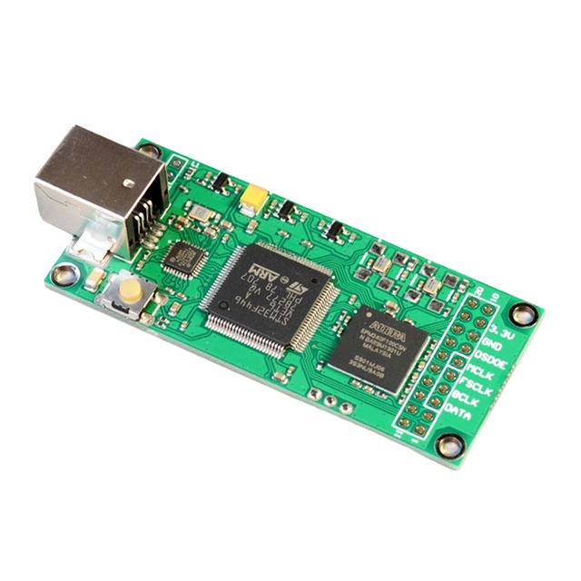 USB Digital Audio Interface AS318B PCM1536 DSD1024 Compatible With Amanero XMOS USB Card