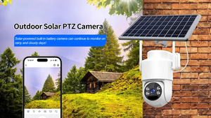 Năng Lượng Mặt Trời Máy Ảnh 3.6Mm 4MP Đám Mây An Ninh Máy Ảnh Cơ Thể Theo Dõi Hai Cách Âm Thanh Thời Tiết Bằng Chứng Ngoài Trời Máy Ảnh - Product Image 2