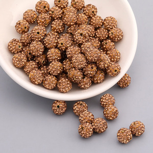 2025 Bán Buôn 4Mm 6Mm 8Mm 10Mm Nhiều Màu Rhinestone Đất Sét Hạt Rhinestone Hạt Cho Bút Đất Sét Hạt Số Lượng Lớn - Product Image 3