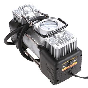 Compresseur de gonflage de pneus de voiture portable 12V 150 Psi à 2 cylindres pour réparation de pneus et gonflage de pneus lourds - Product Image 3