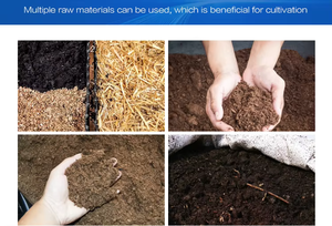 เครื่องผสมสารตั้งต้นเห็ดที่มีโครงสร้างเกลียวคู่สำหรับการผสมอย่างสม่ำเสมอและการเติมน้ำ - Product Image 4