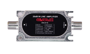 Amplificateur de signal en ligne pour télévision par satellite avec compensation de pente 950-2150 MHz - Product Image 4