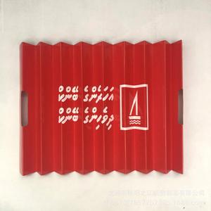 Advertising Gifts Wholesale Sport Fans Cheering Hand Fan Noisemaker Folding Custom Logo Paper Clapper <b>Banner</b> - Product Image 4