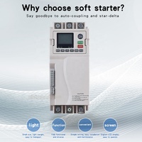 Arrancador de Motor Inteligente en Línea de 5.5KW-110KW, Arrancador Suave Trifásico de CA, 380V 50/60Hz, RS485/Modbus, Pantalla LCD, IP65, para Bomba de Agua