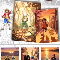 Nouvelles cartes à collectionner d'anime japonais Sea Island Fairy Chronicles, planche d'art en acrylique One Piece X Pokémoned, boîte de booster, jeux de société