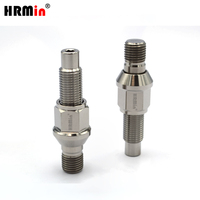 Kits de conversion de goujons en titane HRMin Gr.5 avec finition PVD, avec écrous de roue M14x1.25x78mm et M14x1.25x27mm pour remplacement sur voitures de course
