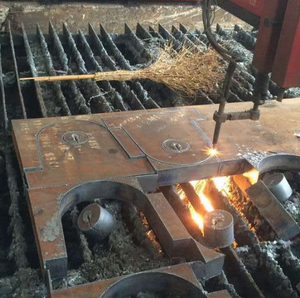 Inspection laminée à froid de soutien de plaque d'acier laminée à chaud de 0.5-2mm pièces structurelles de bâtiment - Product Image 5