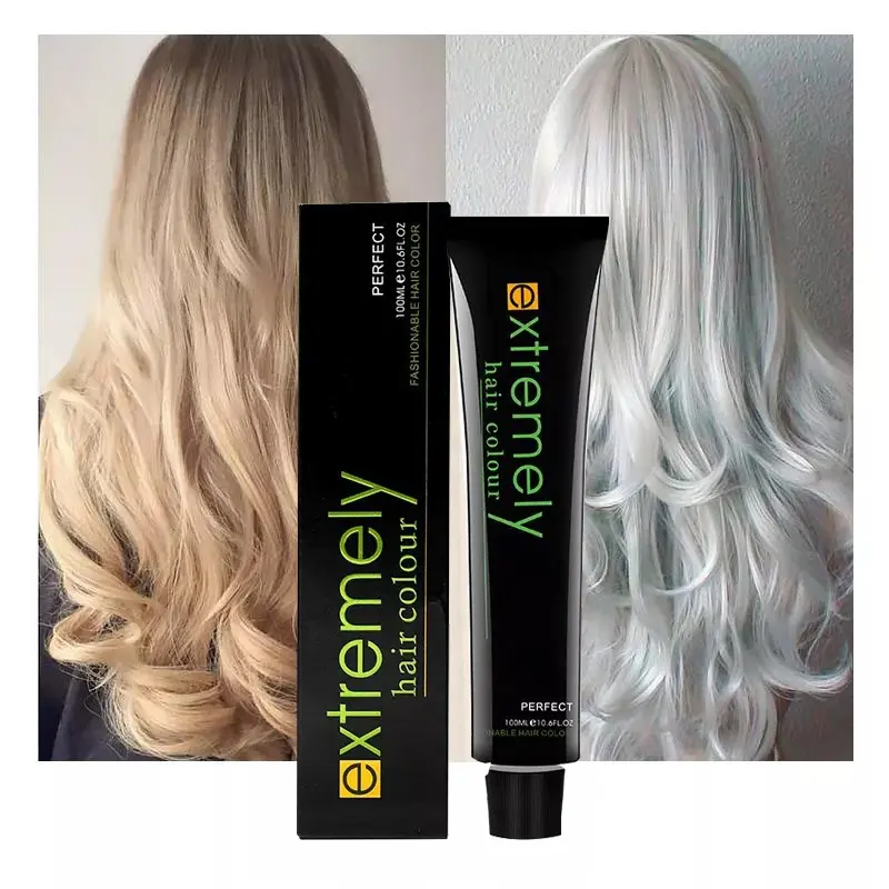 Natural PPD free colorful no ammonia permanent professional salon use dye hair colors cream