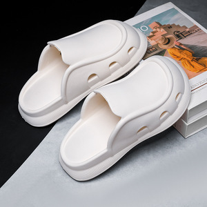 Sandalias EVA de Punta Cerrada, Suela Gruesa, para Uso en Interiores y Exteriores, de Verano, para Mujer, de PVC - Product Image 4