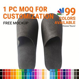 Chaussons <span class=keywords><strong>de</strong></span> sauna antidérapants en feutre pour le commerce extérieur, vente en gros, pour clubs <span class=keywords><strong>de</strong></span> spa, hôtels, bains <span class=keywords><strong>de</strong></span> vapeur, avec impression artisanale - Product Image 1