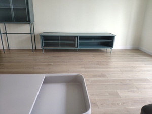 <span class=keywords><strong>Parquet</strong></span> en bois de teck chinois couleur naturelle préfini brossé 18 mm, qualité sélectionnée - Product Image 5