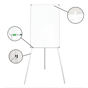 Tableau d'activité de conférence sur trépied magnétique pliable incontournable pour le bureau tableau d'affichage intelligent - Product Image 2
