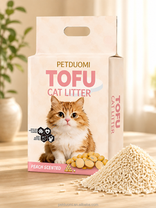 Natural Tofu Cat Litter Lightweight Easy Clean Cat Sand OEM Factory Direct - Product Image 1