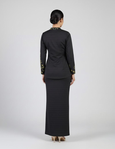 Kilang OEM Jahit Pukal Borong Kebaya Songket Casual Breathable Exclusive Private Label Production Custom Designer Brand Muslimah - Product Image 4