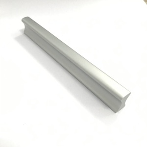 Perfil de alumínio anodizado prata fosca, para quarto, móveis, gaveta, alça - Product Image 2