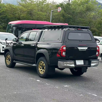 Hilux vente en gros 4X4 acier 300kgs capacité de charge noir arrière camionnette bouchons Toppers auvent pour le camping