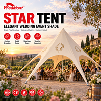 Tente abri FEAMONT Star Shelter en polyester imperméable pour les terrains de jeux scolaires, les événements communautaires, fournisseur en gros, directement de l'usine