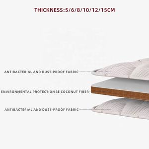 Colchón Moderno Zayshine, Tejido de Punto de Soja, Espuma Viscoelástica, Fibra de Coco, para Hoteles, Dormitorios y Escuelas - Product Image 6