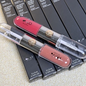 <span class=keywords><strong>Gloss</strong></span> à lèvres liquide double embout KIO en stock, longue tenue, non-transfert, à base d'eau, couleur transparente pour femme - Product Image 3