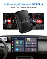 Wooboobox Android 3 en 1 CarPlay AI Box sans fil Carplay Android Auto Adapter OEM Smart Fast Connect avec fonctions multipliées