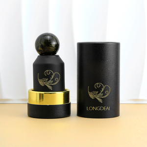 Customizable Round Luxury Novelty Glass Perfume Spray <b>Bottle</b> 50ml 100ml Unique Empty Frosted Empty Perfume <b>Bottle</b> with Box - Product Image 4