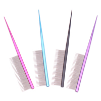 Chiot toilettage peigne toilettage brosse pour chien chat professionnel aiguille queue haute basse dents noeud dissolvant cheveux nettoyage brosse à cheveux 7900