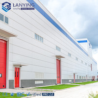 Estructuras de Acero Prefabricadas Modulares para Fábrica/Taller con Almacén y Paneles Sándwich Aislantes