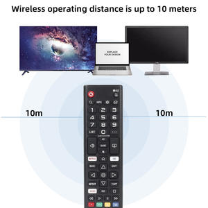Mando a distancia AKB75675301 de repuesto con aplicaciones NETFLIX Prime Video para modelos LG Smart TV <span class=keywords><strong>UM</strong></span> SM Fernbedienung - Product Image 3