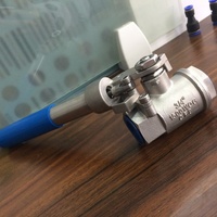 Robinet à bille à retour automatique en acier inoxydable de haute qualité