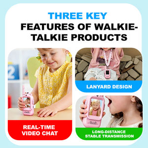 <span class=keywords><strong>Walkie</strong></span> <span class=keywords><strong>Talkie</strong></span> Creativo para Niños, Comunicación Bidireccional, Alcance de 1500 Pies, Efectos de Voz Geniales para Niños de 3 a 12 Años, Regalo de Navidad o Cumpleaños para Actividades al Aire Libre - Product Image 3