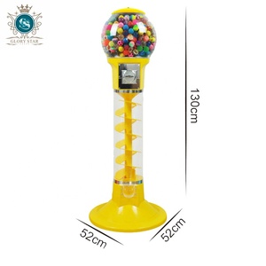 Vinh Quang Sao Xoắn Ốc Kẹo Bán Hàng Tự Động Cơ Khí Gumball Máy 5-Vòng Tròn Thiết Kế 350Mm Đường Kính Quả Cầu Cho Bong Bóng Kẹo Cao Su <span class=keywords><strong>Candy</strong></span>-RSV3-135 - Product Image 2