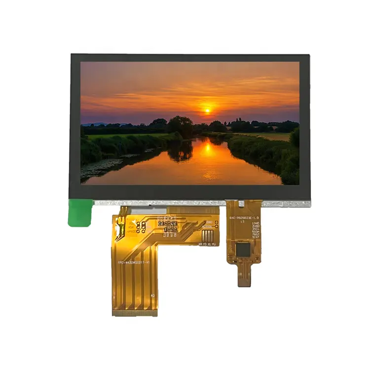 Panel layar 4.3 inci 480*272, kualitas tinggi semua sudut pandang Gratis Antarmuka RGB tft ips layar lcd